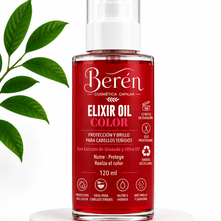 Elixir Oil Color Berén 120 ml para cabellos teñidos