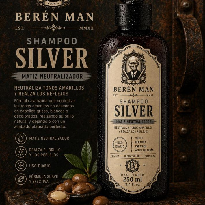 BEREN SHAMPOO - SILVER CABELLOS CANOS